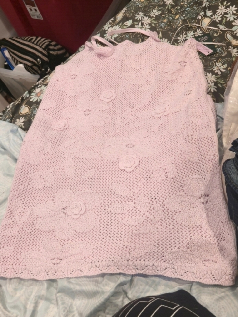 New Knit Crochet Dress
